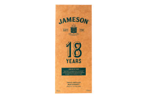 Виски 700мл 46% ирландский 18 лет Jameson к/у
