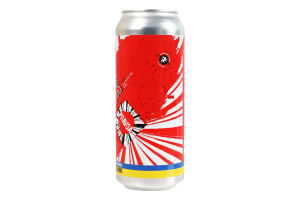 Пиво 0.5л 5% светлое нефильтрованное непастеризованное Зеник из Львова Pravda ж/б