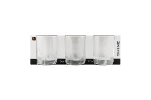 Набір склянок 170мл №94706-SL3B10 Shine Uniglass 3шт