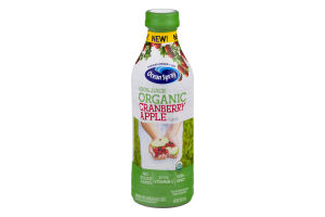 Ocean Spray 100% Organic Cranberry Apple