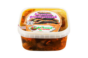 Баклажан ферментированный Повний Кошик ведро 500г