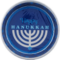 Hallmark Party Plates Hanukkah Contemporary