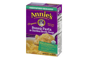 Annie's Homegrown Organic Bunny Pasta & Chicken Broth Soup
