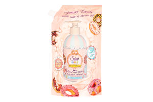 Мыло жидкое детское 2в1 Yummy Donuts Kids Shik 500г