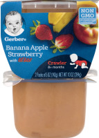 Gerber Banana Apple Strawberry with Lil' Bits 3rd Foods