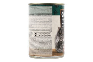 Корм д/дорослих котів з печінкою 415г ж/б з ключем Кетос