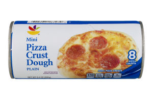 Ahold Mini Pizza Crust Dough Plain