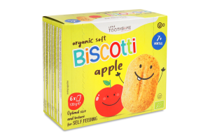 Печиво Little Toothsome з яблуком дитяче органічне