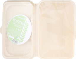 Ланч-бокс односекційний 6шт Грін Пак