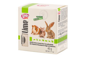 Камінь мінеральний д/гризунів з кальцієм 40г Lolo Pets
