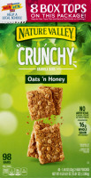 Nature Valley Crunchy Granola Bars Oats 'n Honey - 98 CT