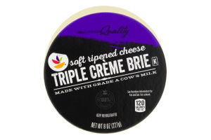 Ahold Soft Ripened Cheese Triple Creme Brie