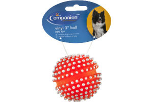 Companion Dog Toy Vinyl 3" Ball