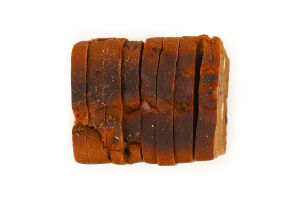 Хліб нарізний заварний зі шматочками фруктів та горіхів Купецький Рома м/у 0.285кг