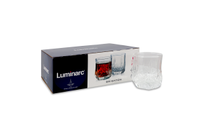 Набор стаканов низких 270мл №N1285 Brighton Luminarc 6шт
