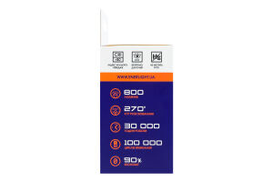 Лампа светодиодная 10W 800lm E27 4100К A60 №А60Е2710ENLN ENL 1шт