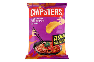 Чипсы картофельные Острый удон Asian collection Chipster's м/у 100г