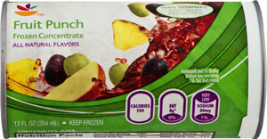 Ahold Frozen Concentrate Fruit Punch