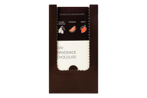 Шоколад чорний з начинкою манго-апельсин Lviv handmade chocolate к/у 78г