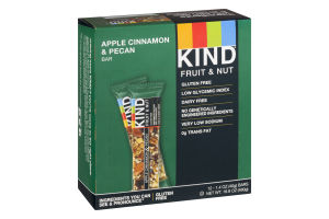 KIND Fruit & Nut Bar Apple Cinnamon & Pecan - 12 CT
