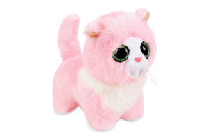 Игрушка мягкая для детей от 3лет 15см №37409 Розовая кошка Леди Beanie babies TY 1шт
