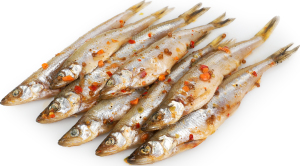 Корюшка пряного посолу охол. ваг