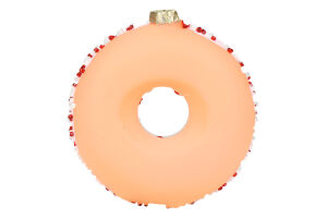 Прикраса ялинкова Пончик скло 833725