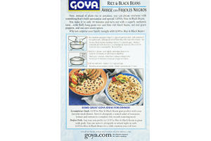 Goya Rice & Black Beans Seasoned