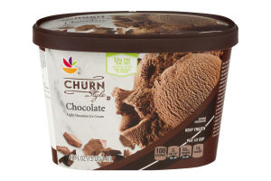Ahold Churn Style Ice Cream Chocolate