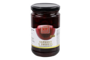 Варення з вишень без кісточки стерилізоване Хіт продукт в/г с/б 385г