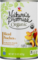 Nature's Promise Organic Sliced Peaches
