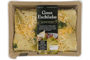 Ahold Green Enchiladas with Green Chile Sauce
