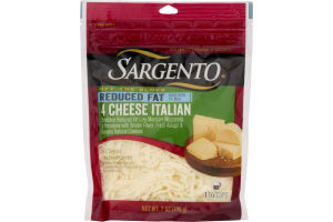 Sargento Off The Block Reduced Fat 4 Cheese Italian