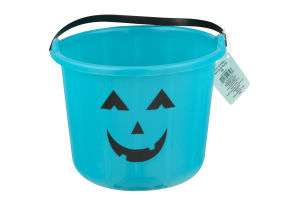 Smart Living Halloween Teal Candy Bucket