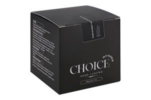 Свеча из соевого воска парфюмированная Чёрная смородина и личи Choice Aroma 1шт