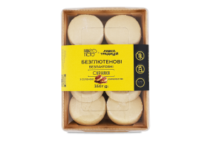 Сырники безглютеновые безлактозные с солёной карамелью Інше Тісто лоток 350г