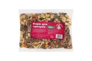 Корм д/гризунів Мікс сухий 250г Мій Пухнастик