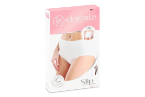 Труси жіночі Elegante 2016 slip high white XXL