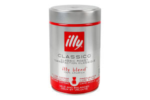 Кофе Illy Арабика 100% нат крупно-молотый обж ж/б 250г