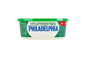 Сыр 57% мягкий с зеленью Philadelphia п/у 300г