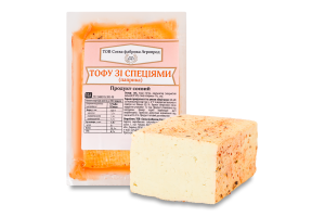 Продукт соевый с паприкой Тофу ТОВ Соєва фабрика Агропрод кг