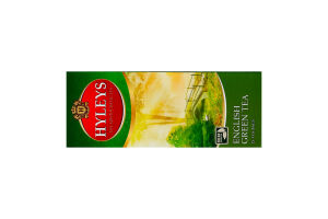 Чай зелений байховий дрібний English green Hyleys к/у 25х2г