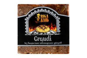 Хліб нарізний формовий Graudi Riga Хліб м/у 300г