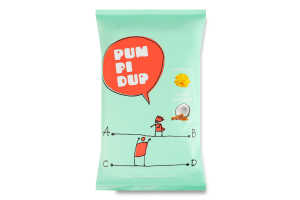 Попкорн з ароматом пряженого молока Кориця та кокос Pumpidup м/у 90г
