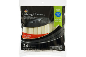 Ahold String Cheese Mozzarella Reduced Fat - 24 CT
