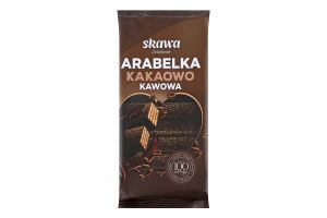 Вафли в какао-глазури с какао-кофейной начинкой Skawa м/у 190г