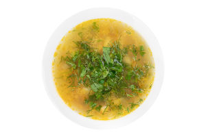 Суп гороховий з копченостями 300г