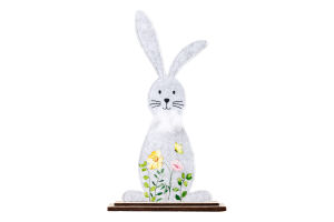 Прикраса Велик крол у квіт дек дер 18х5х31 986441