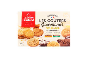 Печиво La Mere Poulard асорті пісочне