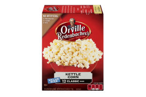 Orville Redenbacher's Gourmet Popping Corn Kettle Corn - 12 CT